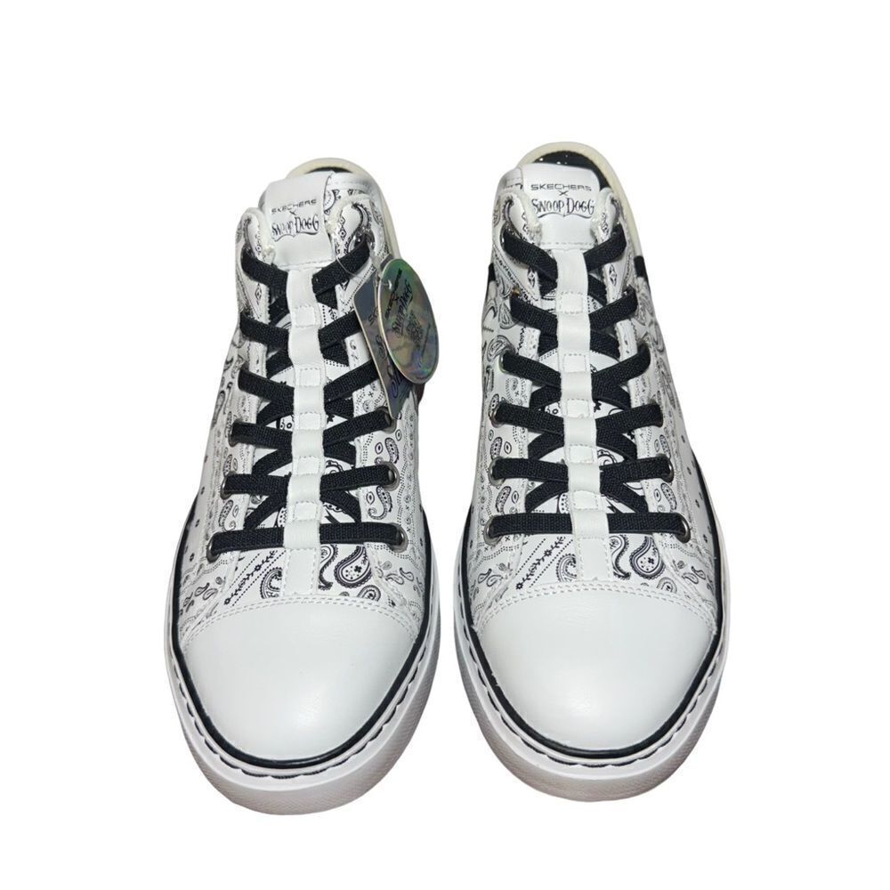 Women’s Skechers snoop one double G premium leather sneakers size 10 Men… - Picture 3 of 5